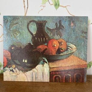 Vintage Cezanne “Still Life” Art Print. Museum Print Edition N.Y. 11”x14”